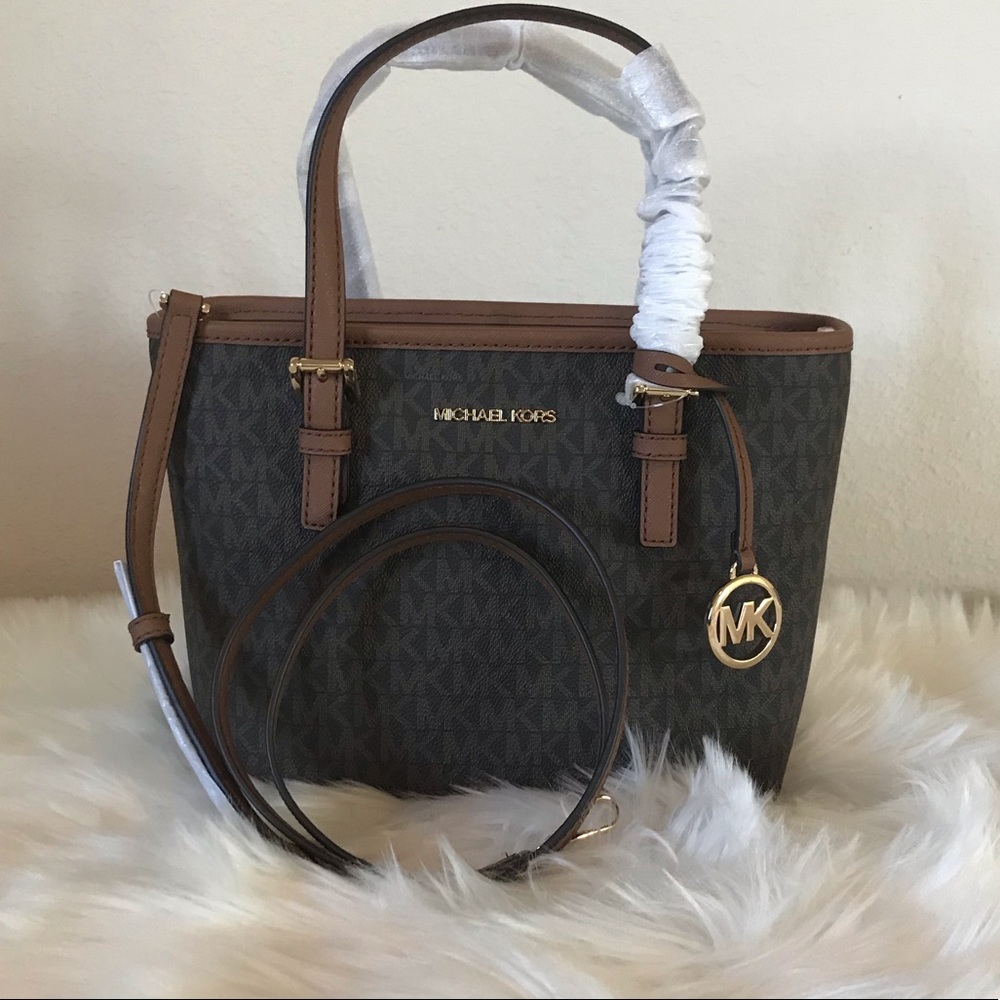Michael Kors Jet Set Travel XS Logo Tote Bag